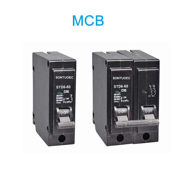 Hot Sale BH Safety Mini Circuit Breaker MCB Price 100a